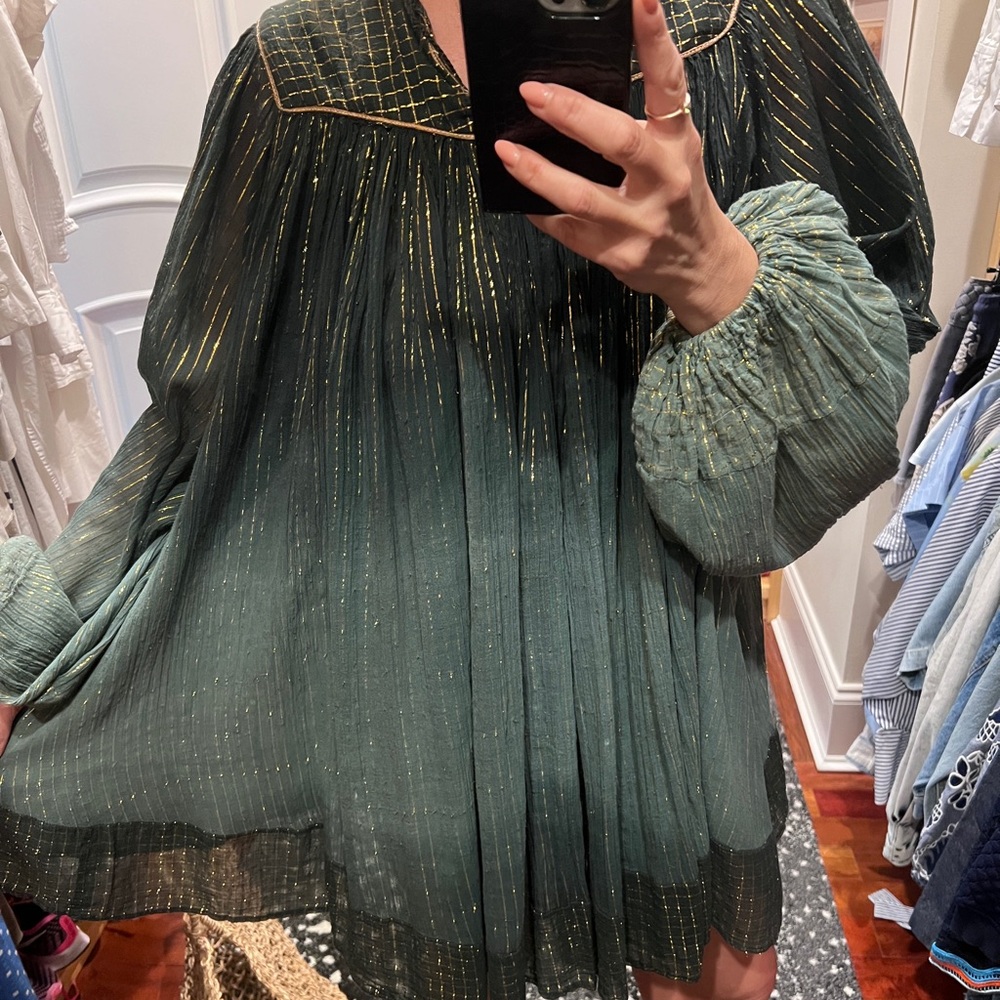VINTAGE summer mini dress/beach cover up